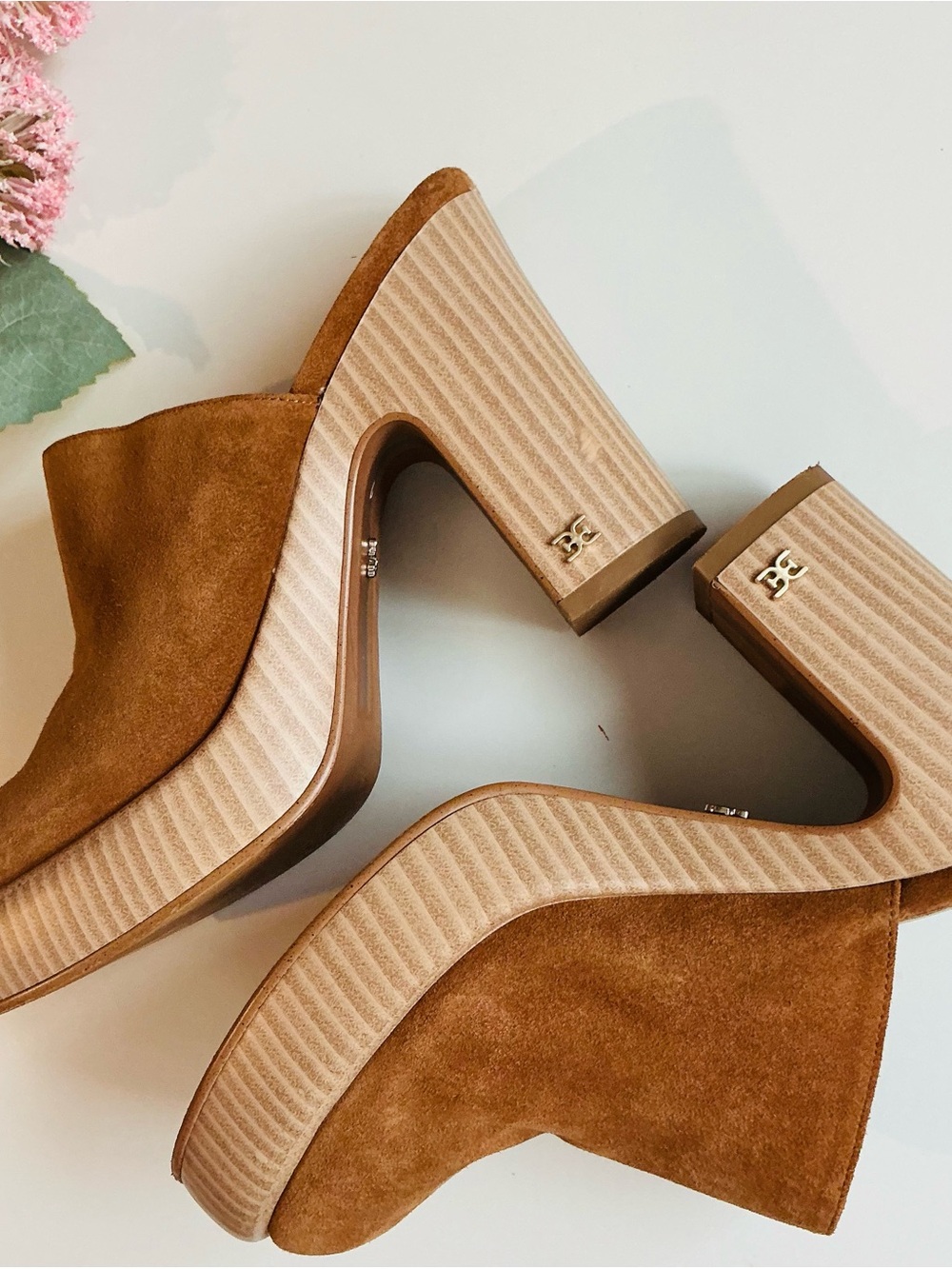 Sam Edelman Shiloh Mules Sz7 - Picture 3 of 14